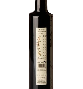 Aceite de Oliva Virgen Extra · 80% arbequina y 20% arróniz · Caja 6 × 0,5 l