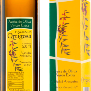 Aceite de Oliva Virgen Extra · 100% arbequina · Estuche 1 × 0,5 l
