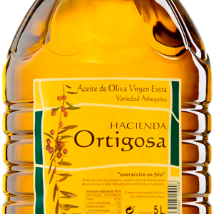 Aceite de Oliva Virgen Extra · 100% Arbequina · Garrafa 5 l.