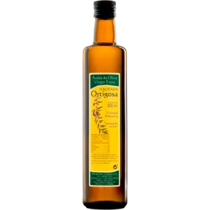 Aceite de Oliva Virgen Extra · 100% arbequina · Caja 6 × 0,5 l