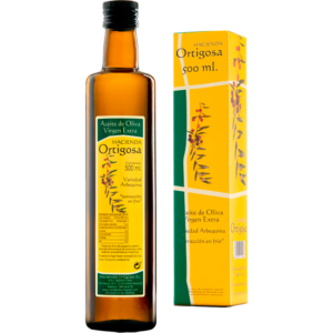 Aceite de Oliva Virgen Extra · 100% arbequina · Estuche 1 × 0,5 l