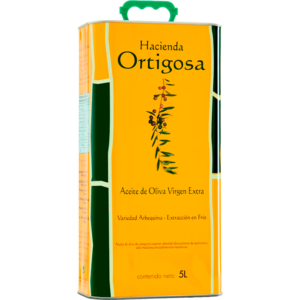 Aceite de Oliva Virgen Extra · 100% Arbequina · Lata 5 l.